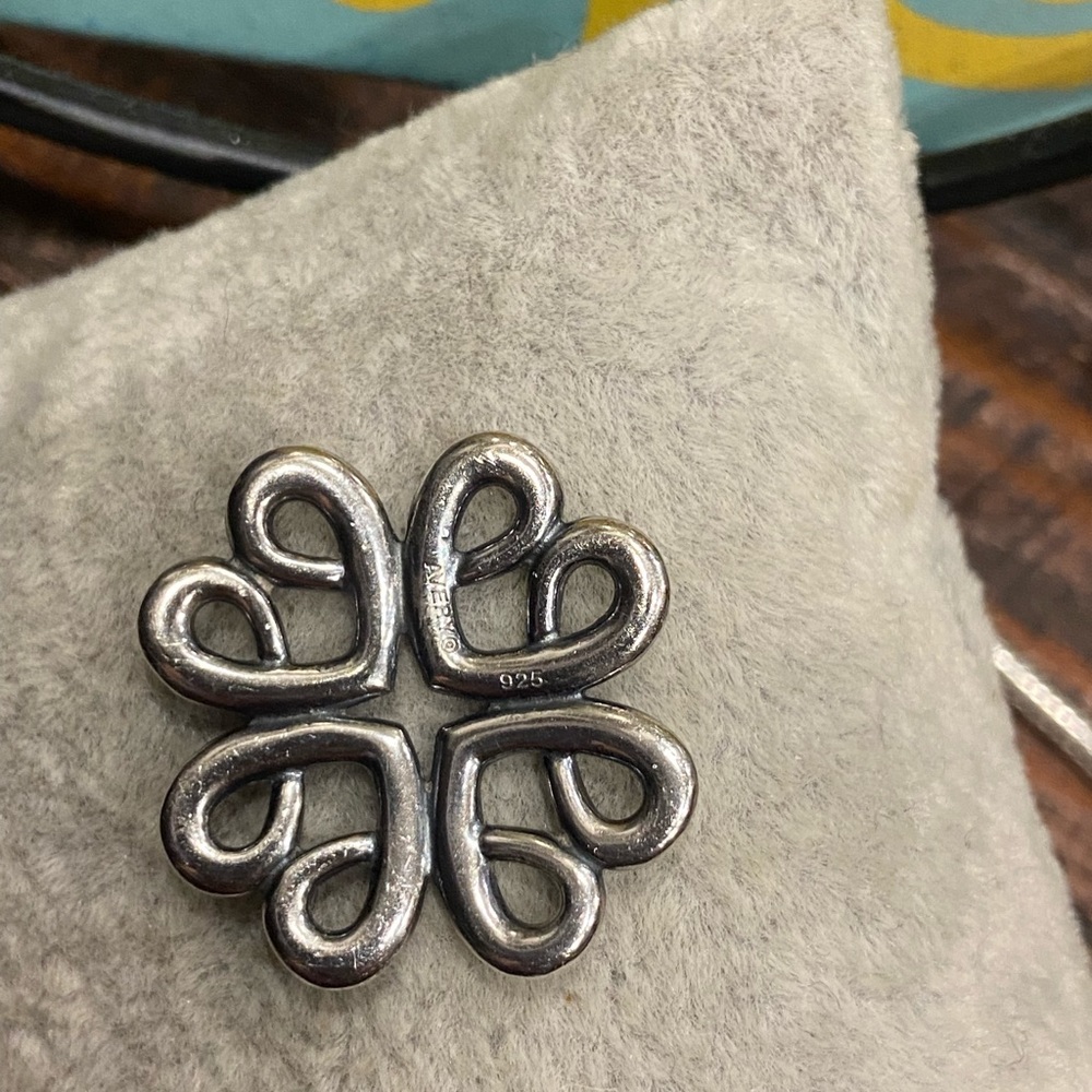 James Avery Hearts Pendant Gem